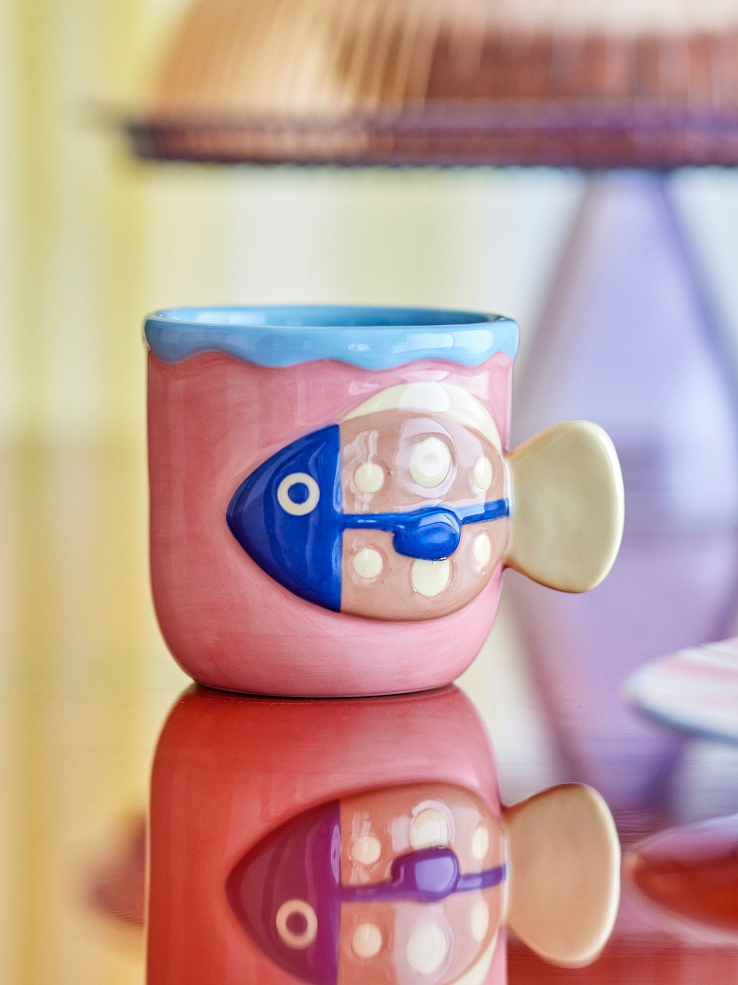 Bloomingville Willy Tasse, Bunt, Steingut
