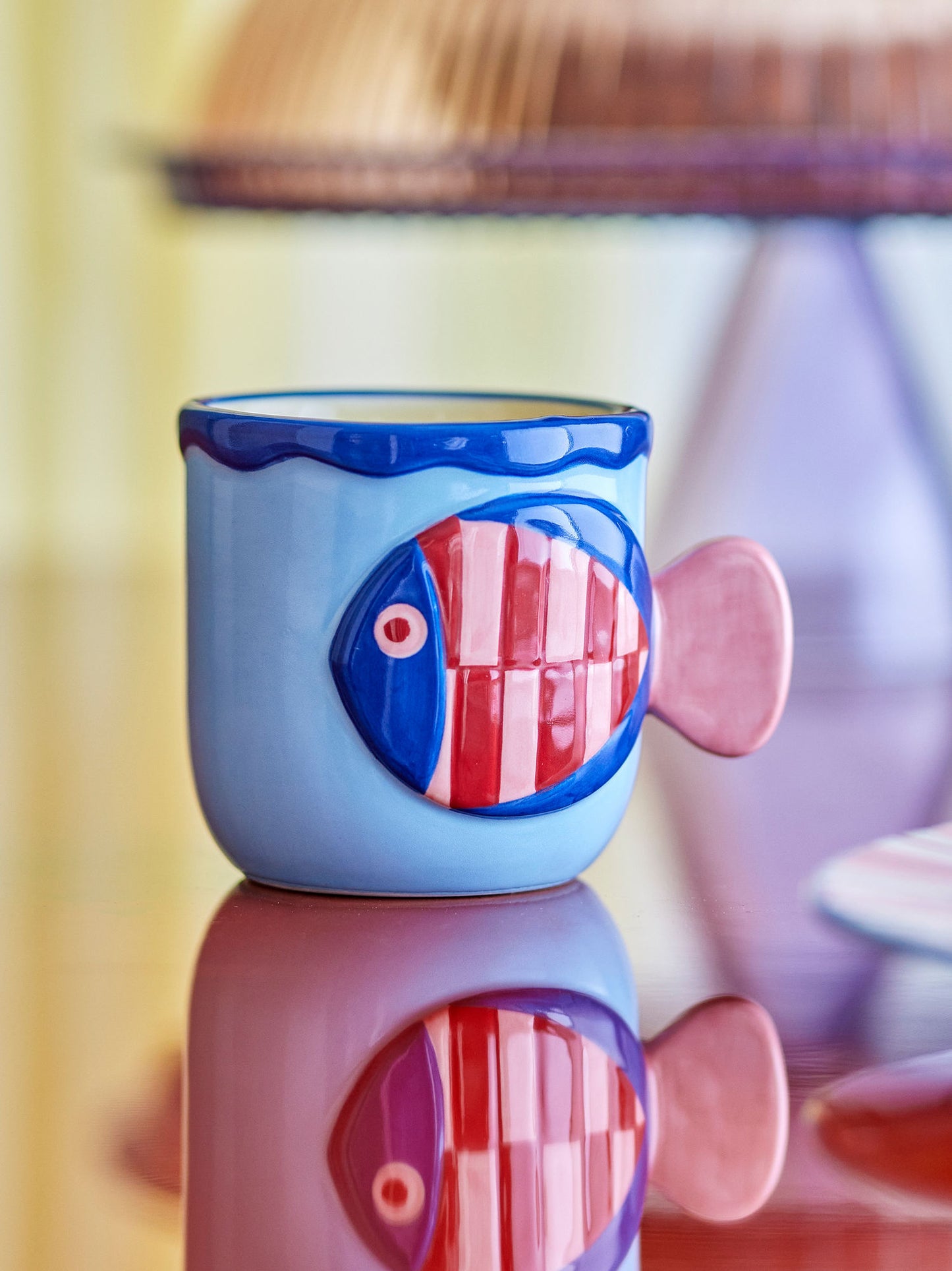 Bloomingville Willy Tasse, Bunt, Steingut
