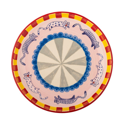 Bloomingville Missy Tablett, Bunt, Steingut