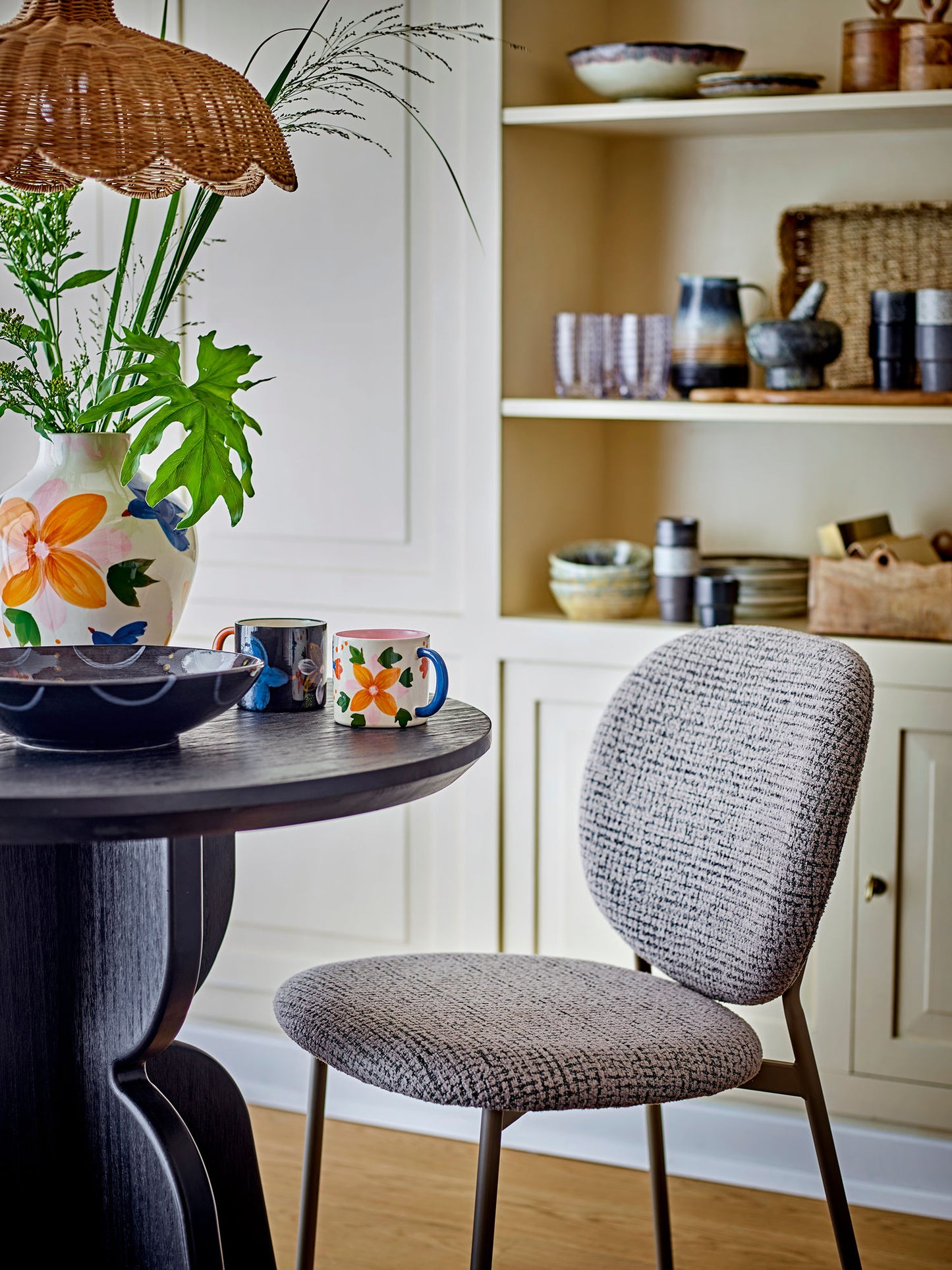 Bloomingville Maricala Vase, Bunt, Steingut
