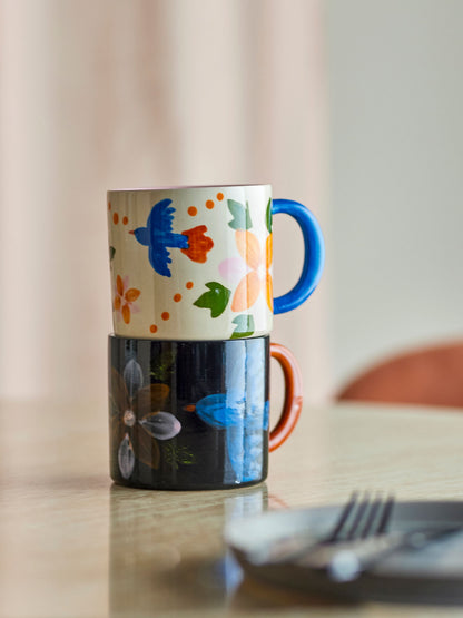 Bloomingville Maricala Tasse, Bunt, Steingut