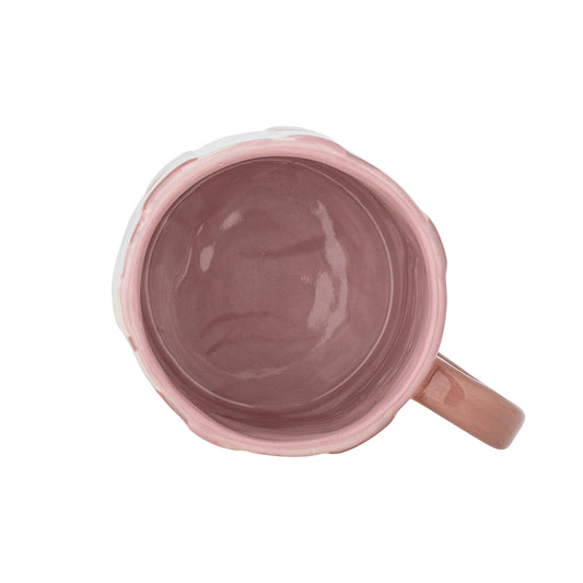 Bloomingville Saul Becher, Rose, Steingut