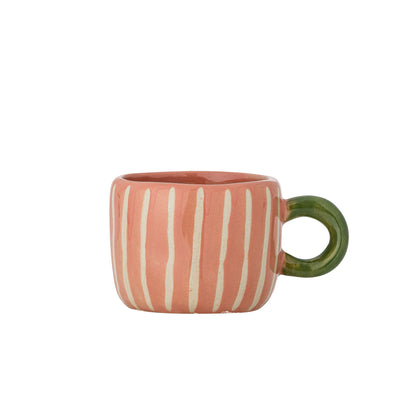 Bloomingville Nini Tasse, Rose, Steingut
