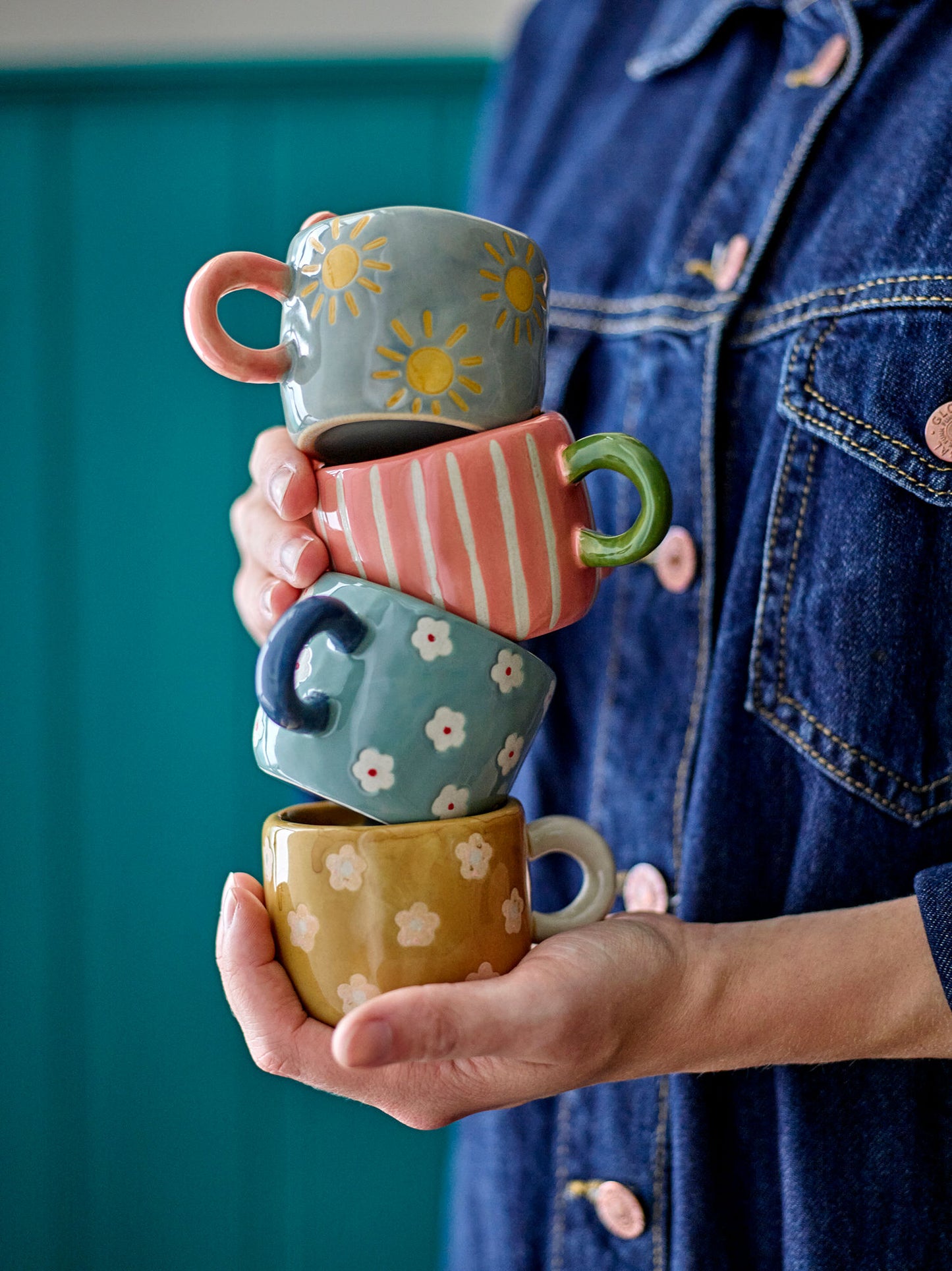 Bloomingville Nini Tasse, Braun, Steingut