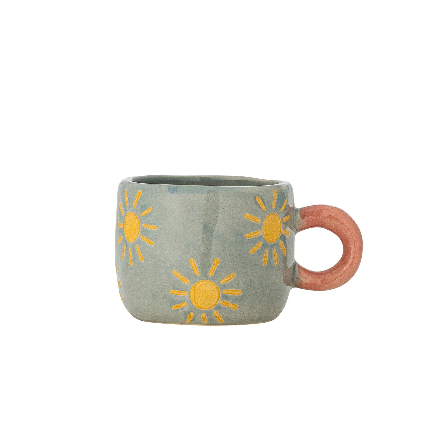 Bloomingville Nini Tasse, Blau, Steingut