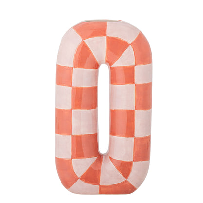 Bloomingville Mae Vase, Orange, Keramik