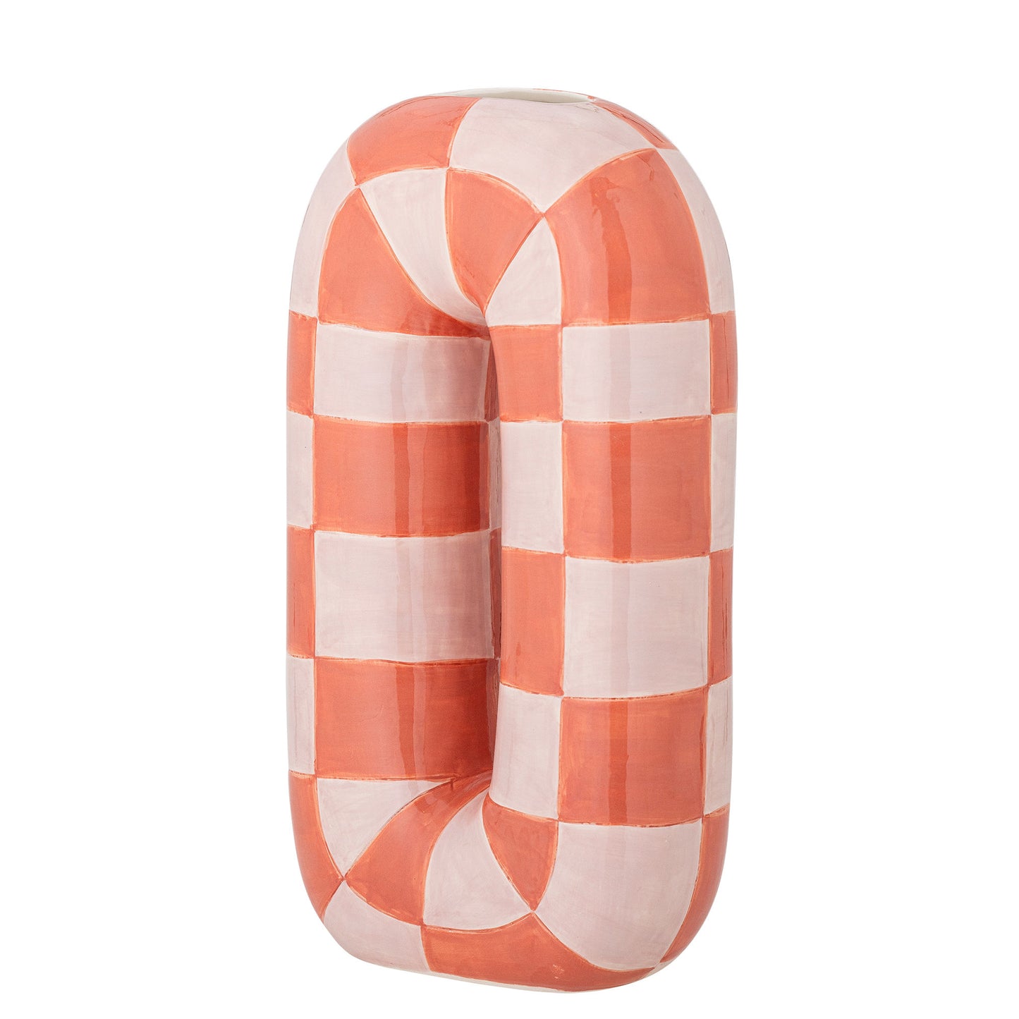 Bloomingville Mae Vase, Orange, Keramik