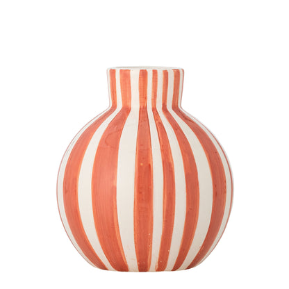 Bloomingville Fian Vase, Orange, Keramik