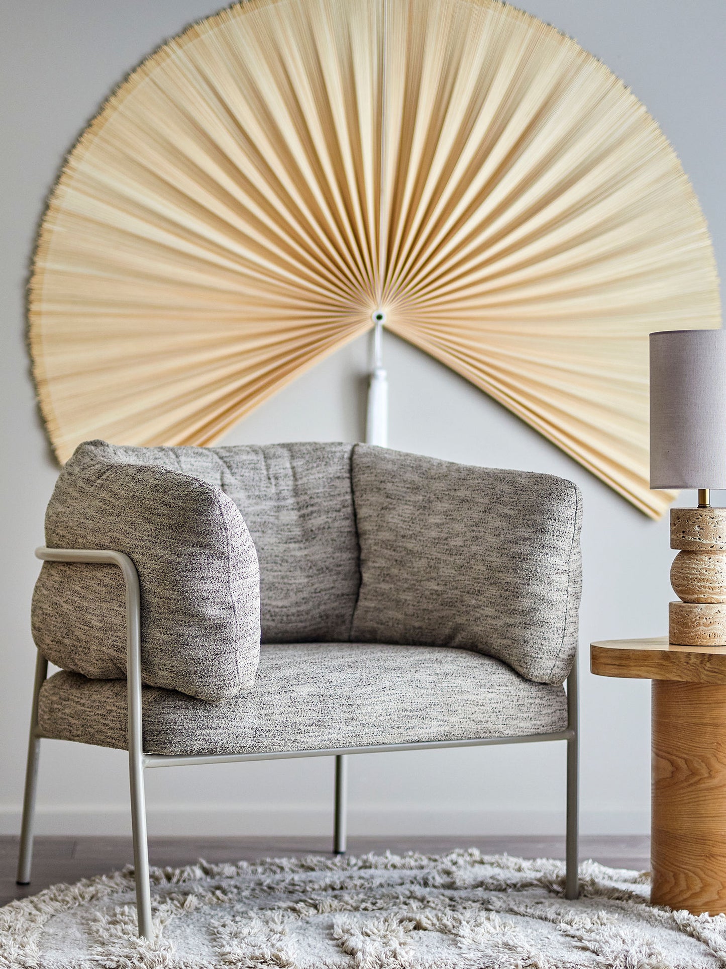 Bloomingville Karel Loungesessel, Natur, FSC®100% Plywood