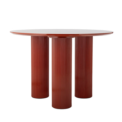 Bloomingville Della Esstisch, Rot, FSC®100%, MDF