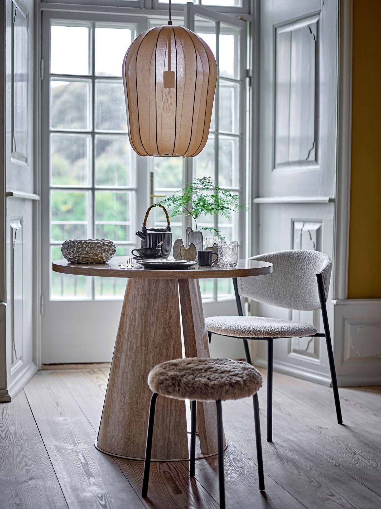 Bloomingville Ames Esstisch, Natur, FSC®100%, MDF