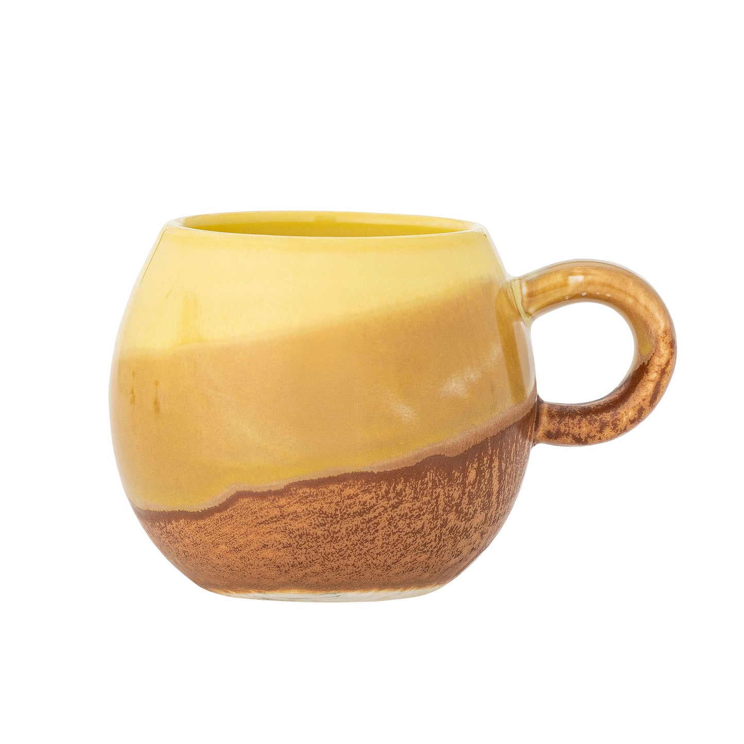 Bloomingville Paula Tasse, Gelb, Steingut