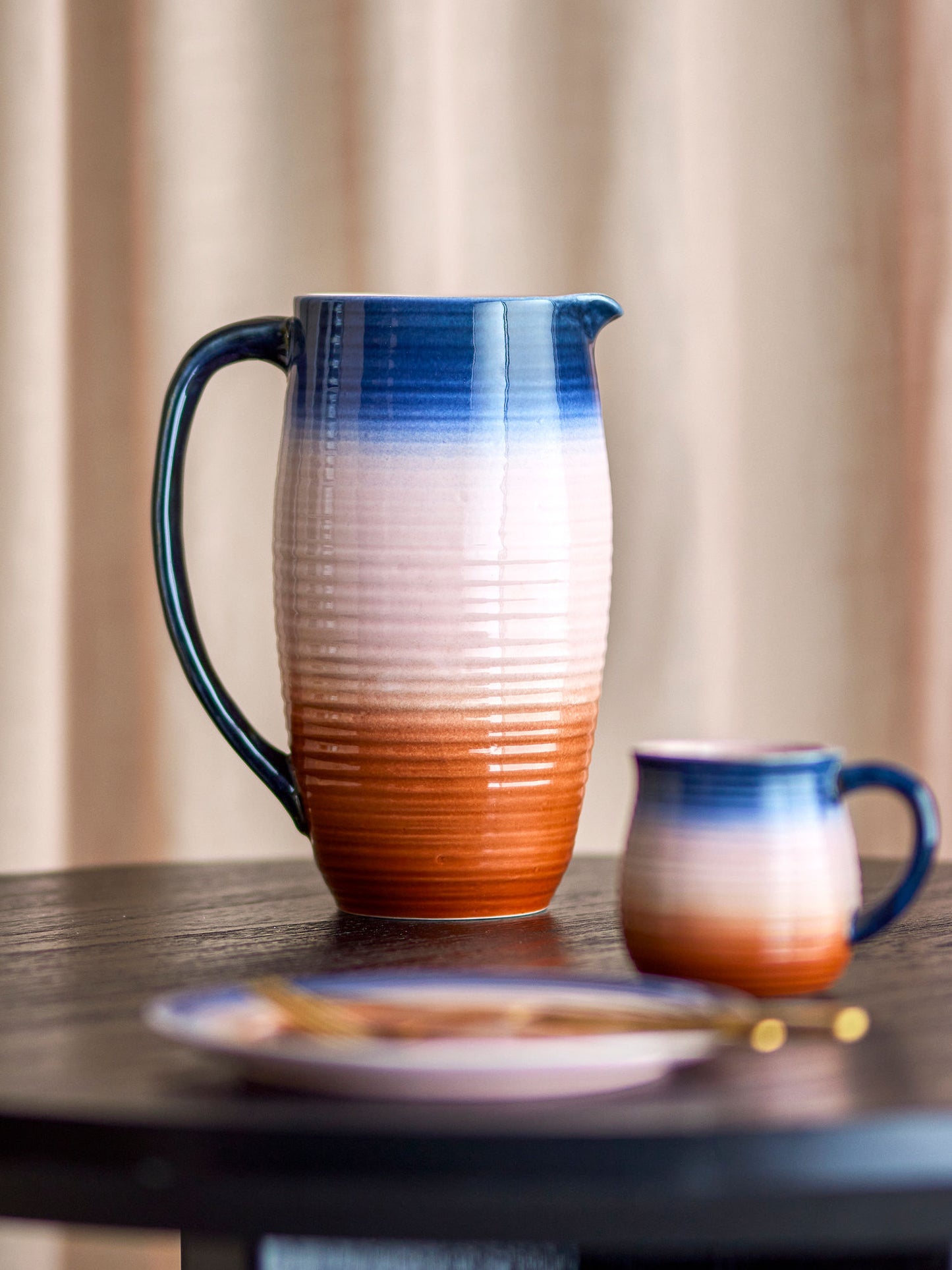 Bloomingville Tatum Krug, Bunt, Steingut