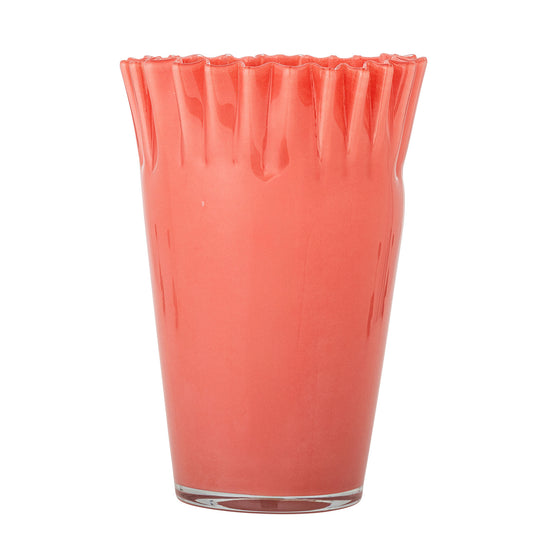 Bloomingville Janine Vase, Orange, Glas