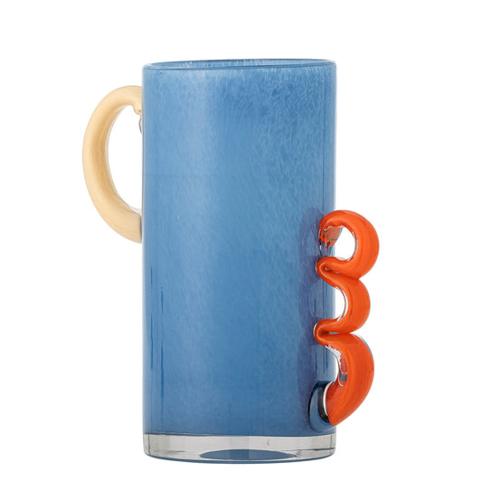 Bloomingville Carlie Vase, Bunt, Glas