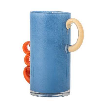 Bloomingville Carlie Vase, Bunt, Glas