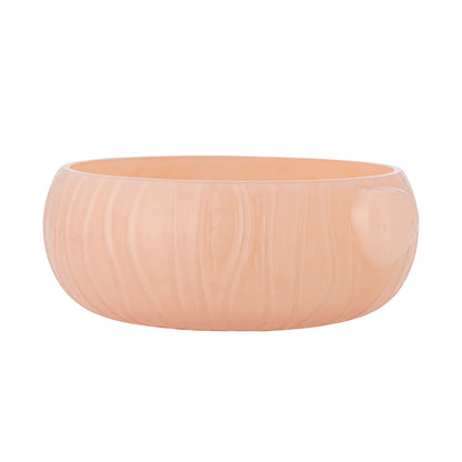 Bloomingville Lalie Schale, Rose, Glas