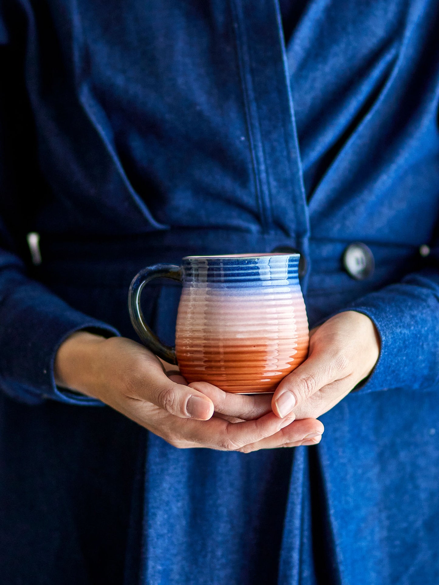 Bloomingville Tatum Tasse, Bunt, Steingut
