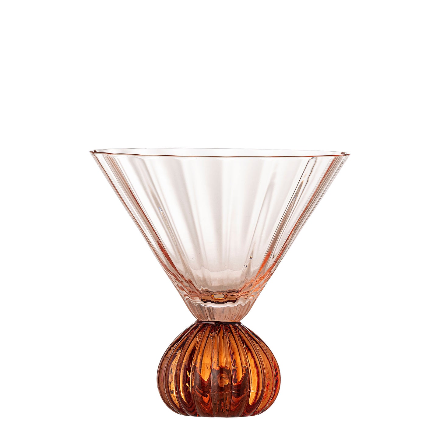 Bloomingville Taurin Cocktailglas, Rose, Glas