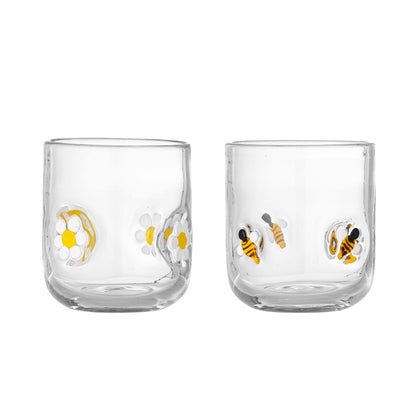 Bloomingville Buzz Trinkglas, Klar, Glas