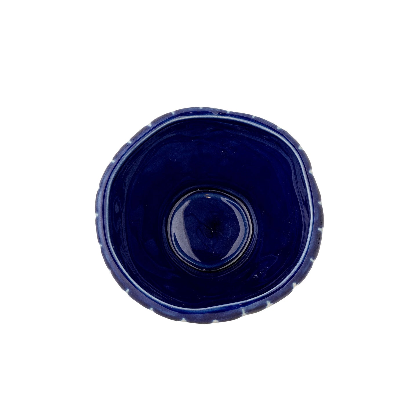 Bloomingville Nini Schale, Blau, Steingut