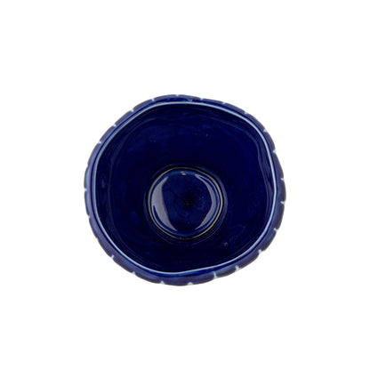 Bloomingville Nini Schale, Blau, Steingut