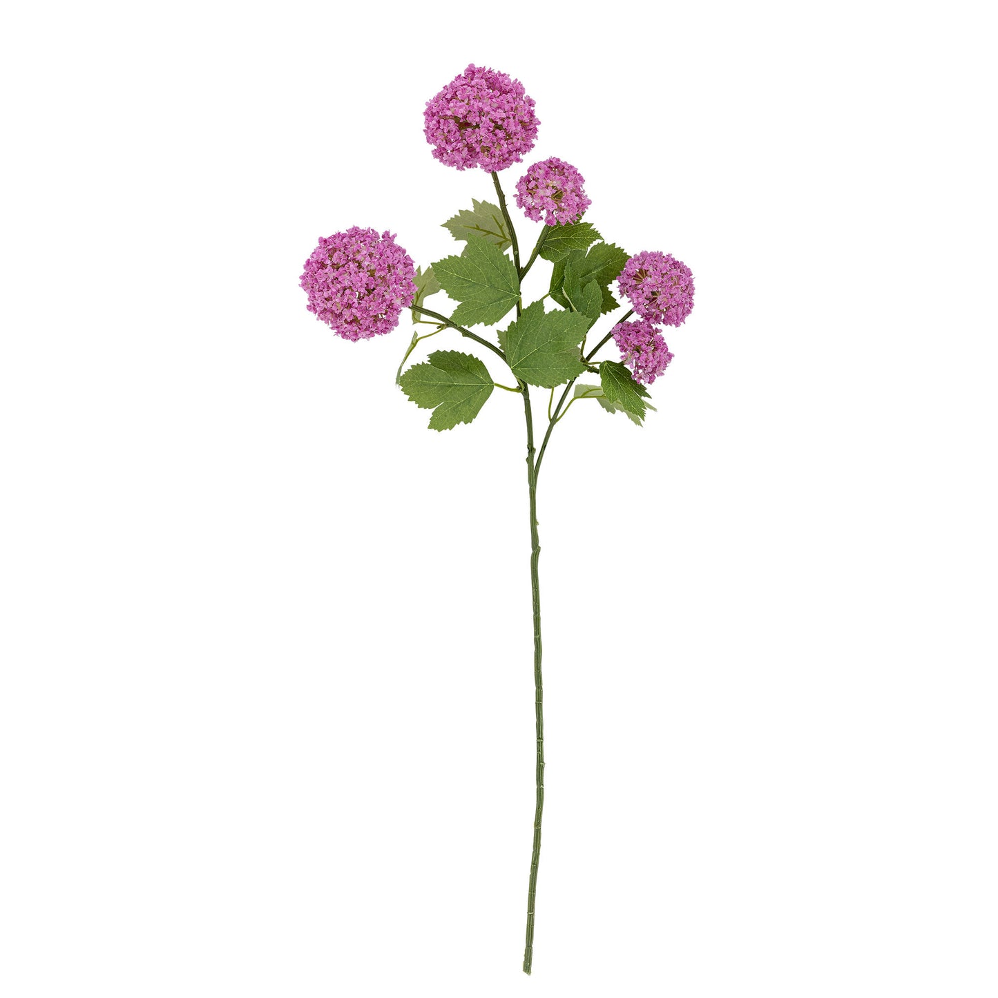 Bloomingville Snowball Stiel, Violett, Künstliche Blumen