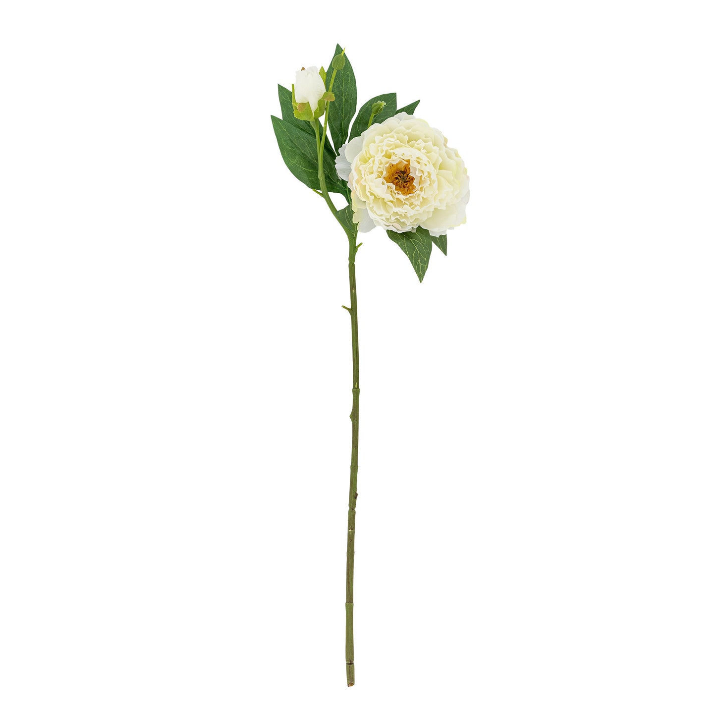 Bloomingville Peony Stiel, Weiß, Künstliche Blumen