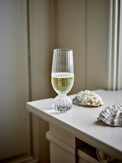 Bloomingville Taurin Champagnerglas, Klar, Glas