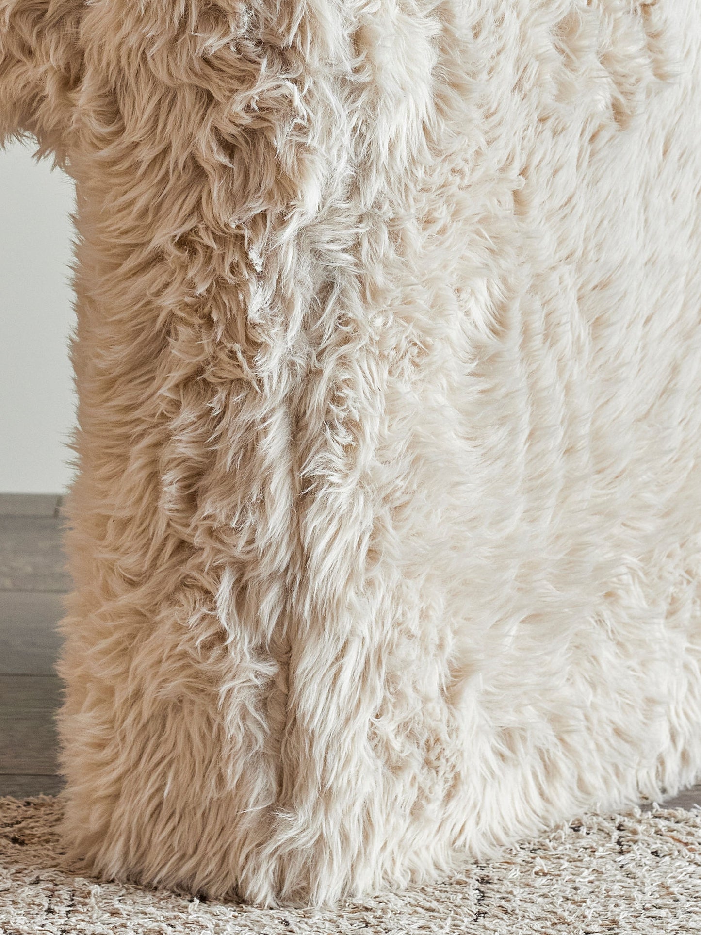 Bloomingville Bobbie Hocker, Natur, Polyester
