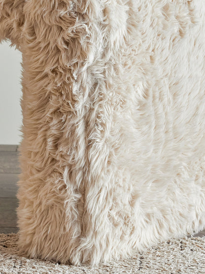 Bloomingville Bobbie Hocker, Natur, Polyester