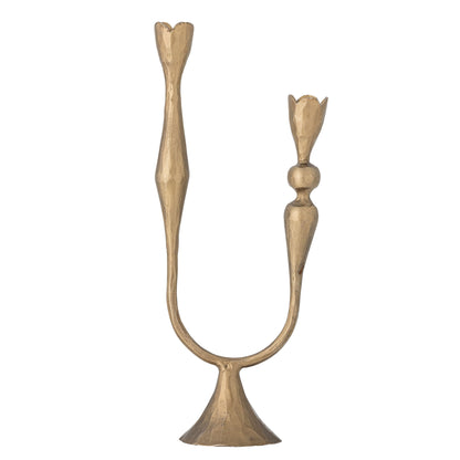 Bloomingville Vesc Kerzenhalter, Brass, Metall