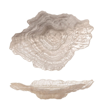 Bloomingville Aiku Schale, Natur, Glas