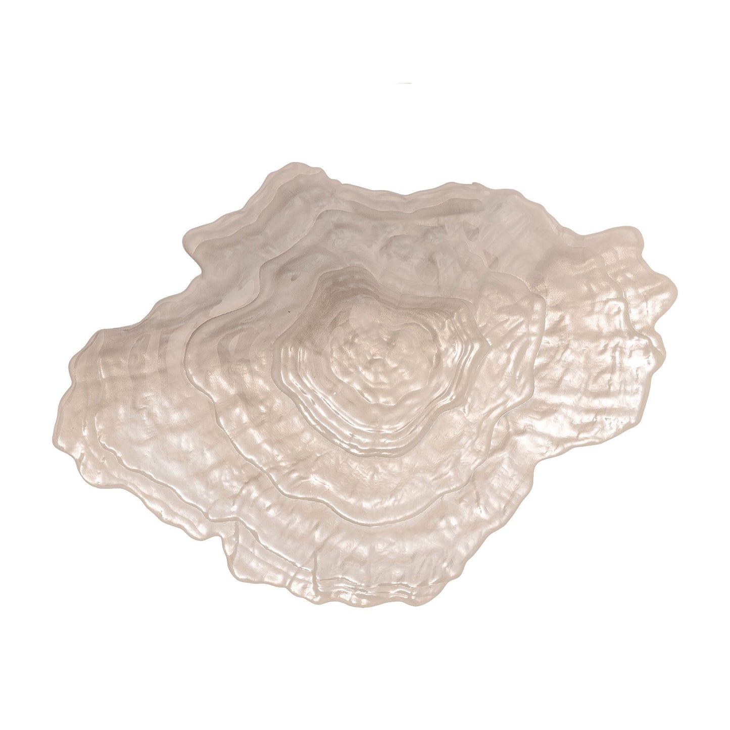 Bloomingville Aiku Schale, Natur, Glas