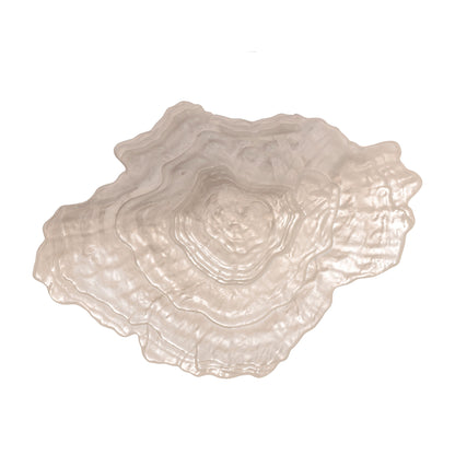 Bloomingville Aiku Schale, Natur, Glas