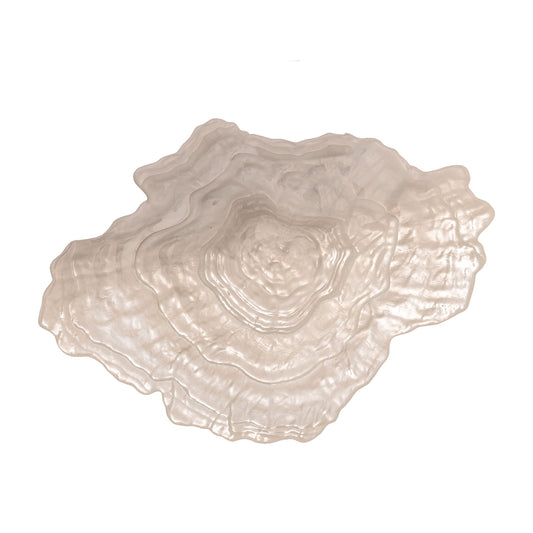 Bloomingville Aiku Schale, Natur, Glas