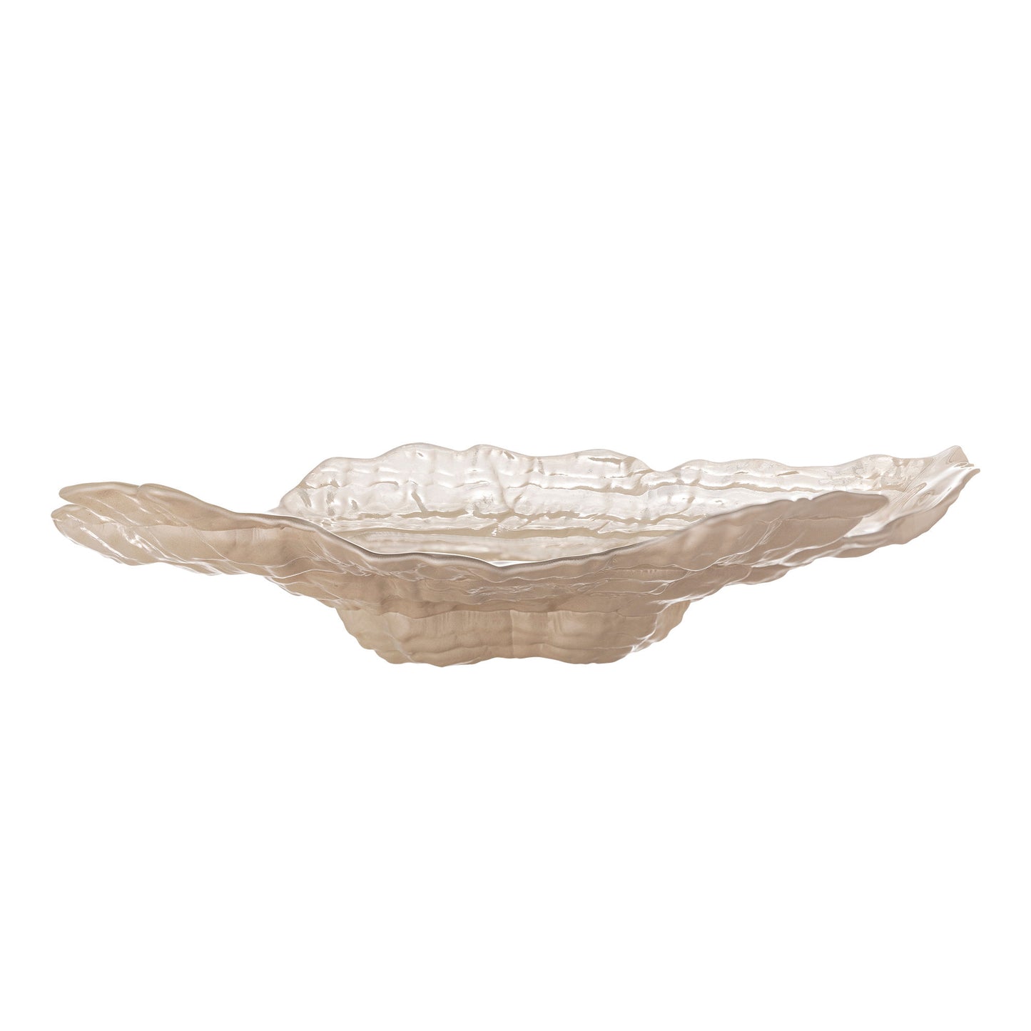 Bloomingville Aiku Schale, Natur, Glas