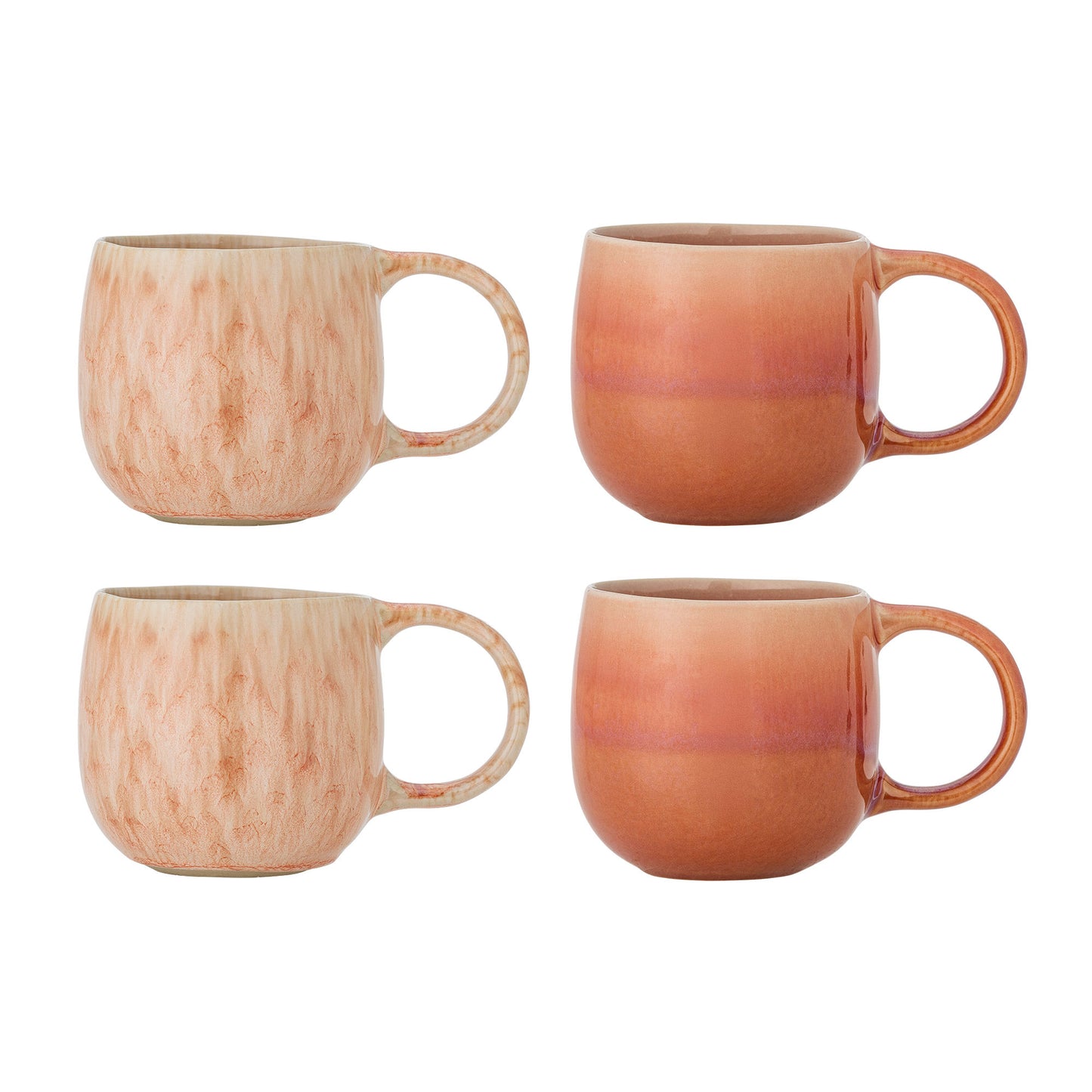 Bloomingville Roselyn Tasse, Rose 4er Set