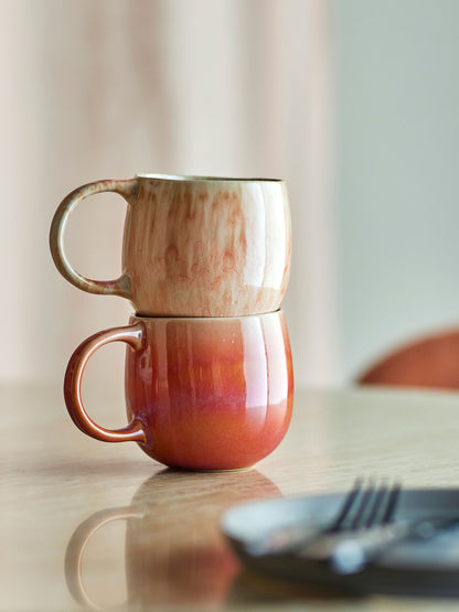 Bloomingville Roselyn Tasse, Rose 4er Set