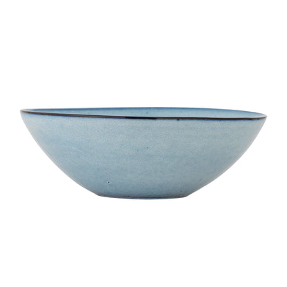 Bloomingville Sandrine Schale, Blau, Steingut