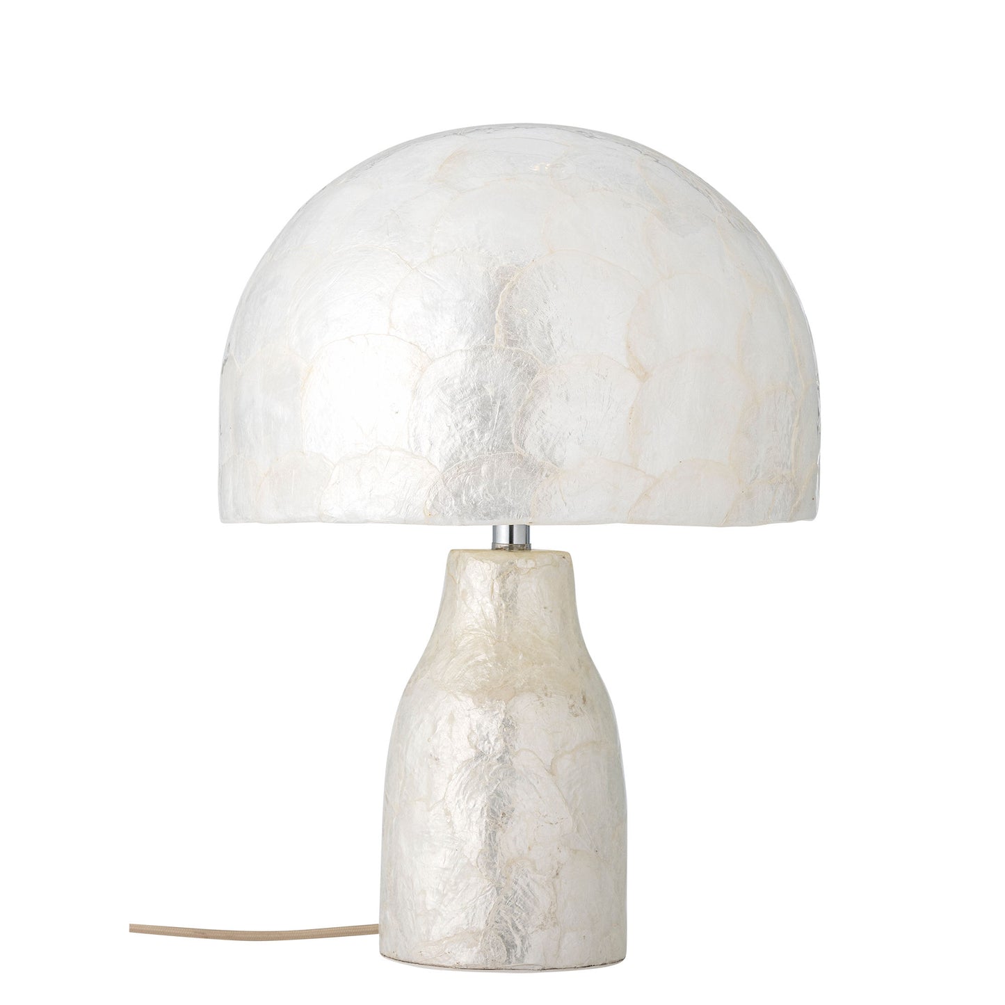 Bloomingville Adria Tischlampe, Natur, Mother of pearl