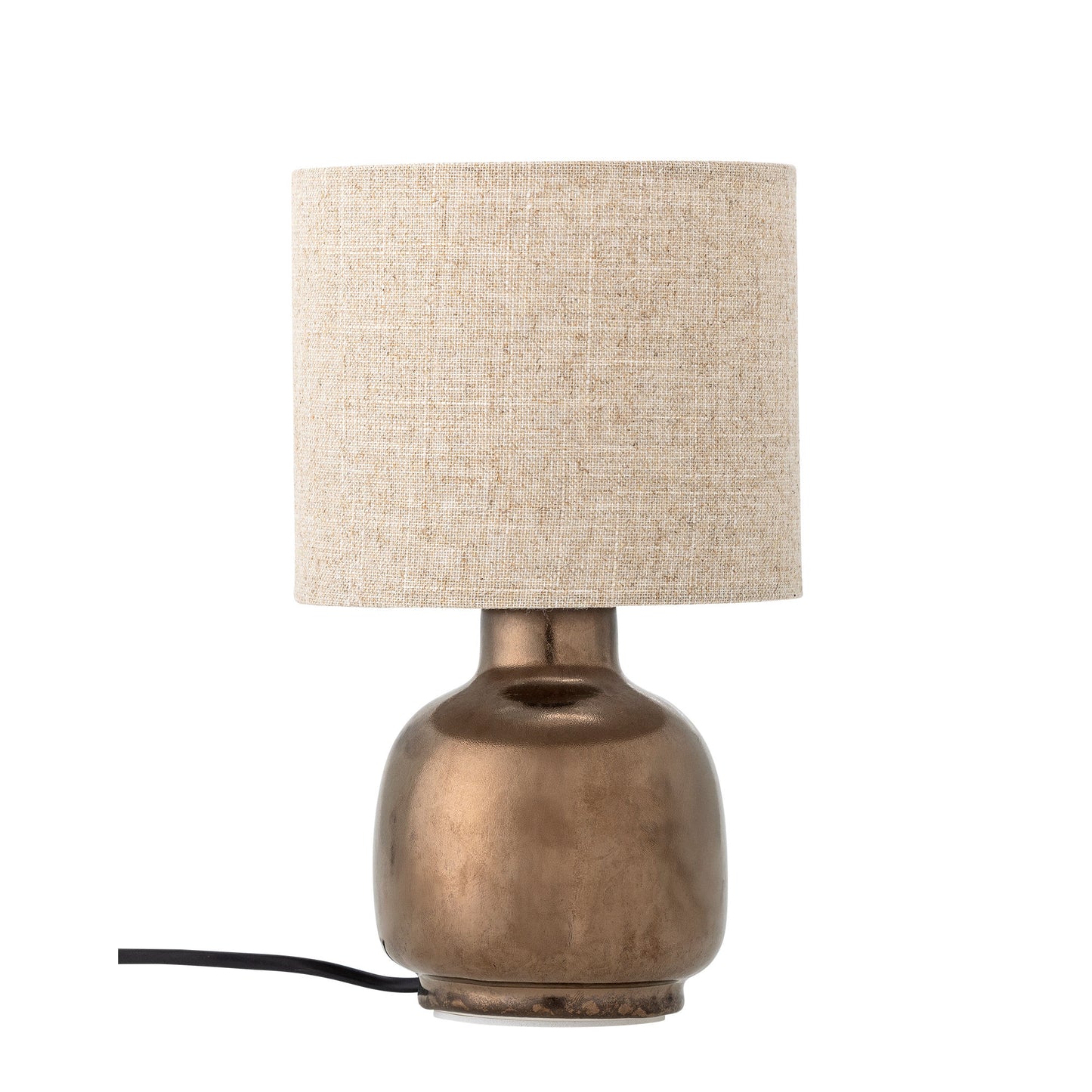 Bloomingville Agni Tischlampe, Bronze, Steingut