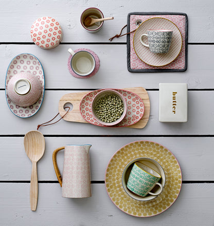 Bloomingville Carla Becher, Bunt, Steingut