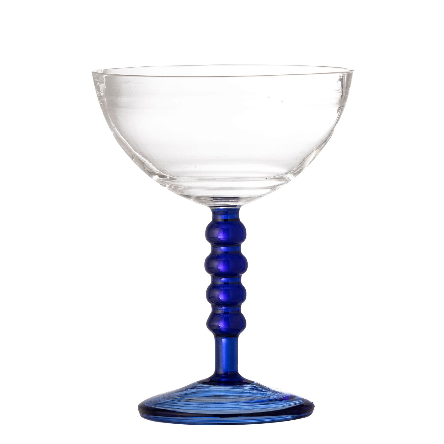 Bloomingville Noemi Cocktailglas, Blue, Glas