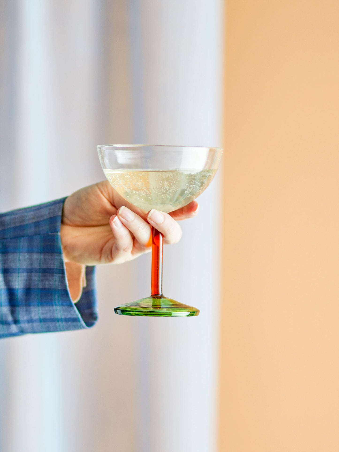 Bloomingville Martine Cocktailglas, Bunt, Glas