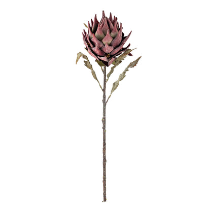 Bloomingville Protea Stiel, Violett, Künstliche Blumen