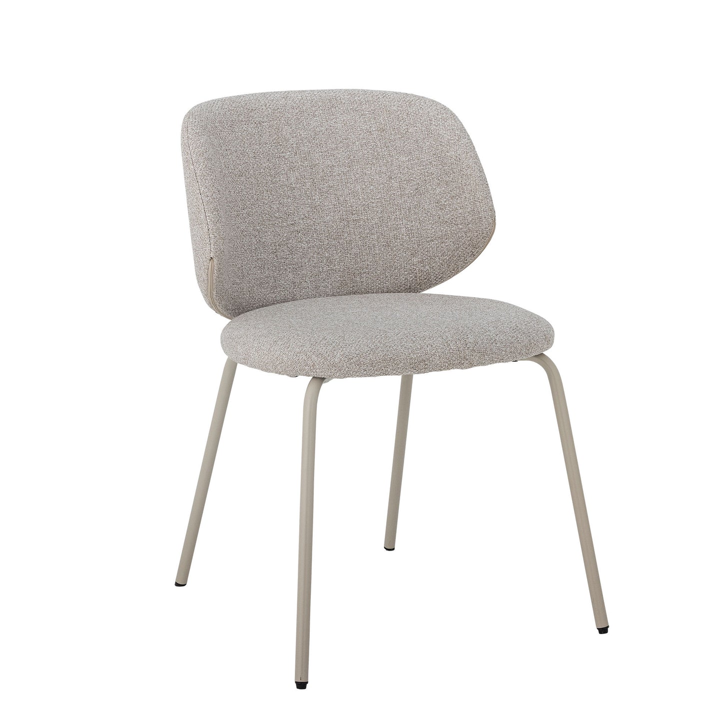 Bloomingville Ponte Esszimmerstuhl, Grau, Polyester