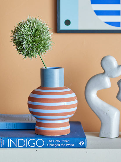 Bloomingville Lindir Vase, Bunt, Steingut