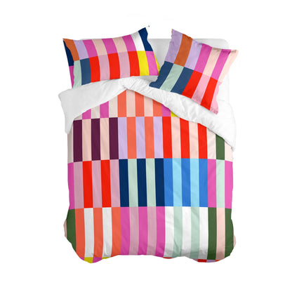 HAPPY FRIDAY Color Pop farbiger Bettbezug: 140x200 cm, 155x220cm OEKO-TEX®