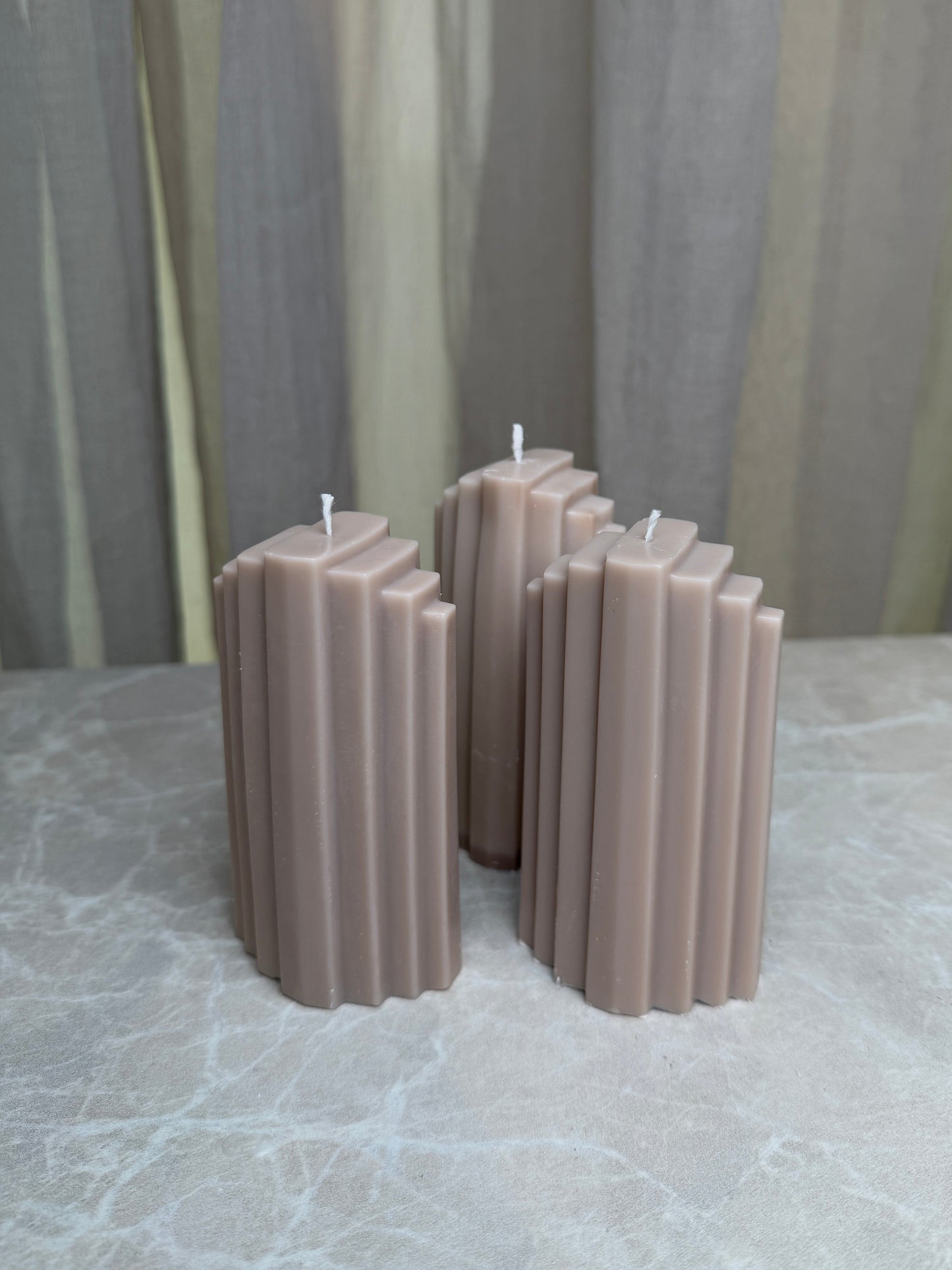 Step Form Candles | Set